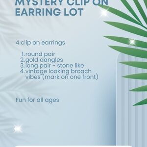 Mystery Clip-On Earring Lot